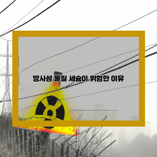 방사능-위협-세슘