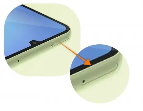 갤럭시 A34 어썸라임 MicroSD