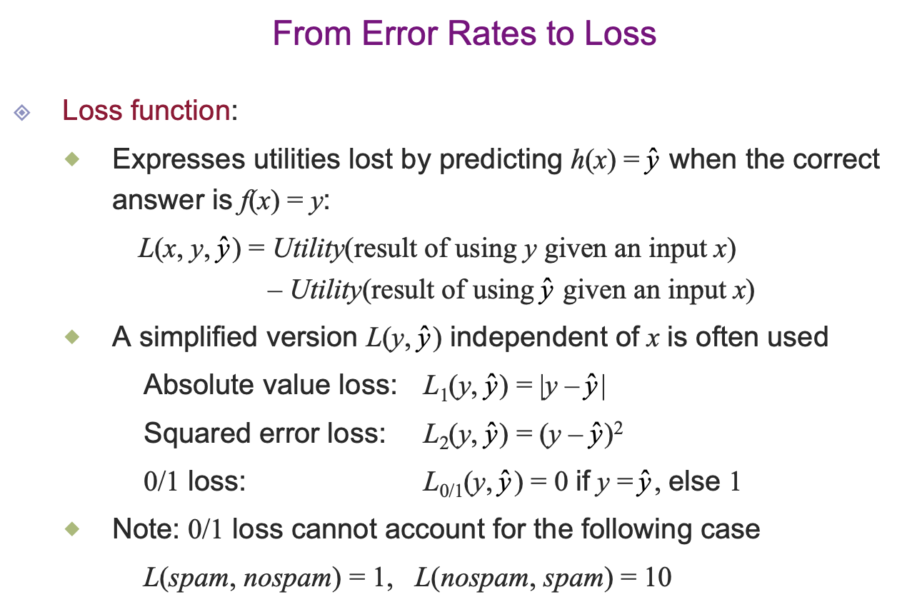 [ML/Lecture] 6. Learning from Examples (Part A)