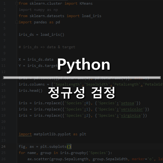  [Python] 정규성 검정
