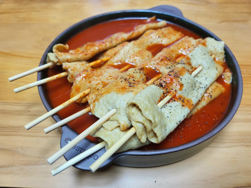 집에서 해먹는 제천 빨간 오뎅 