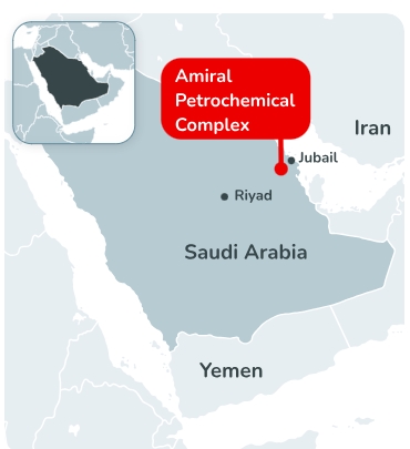 현대건설&#44; 50.8억달러 규모 사우디 아미랄 프로젝트 수주 Saudi Amiral: a petrochemical complex project: Hyundai E&C