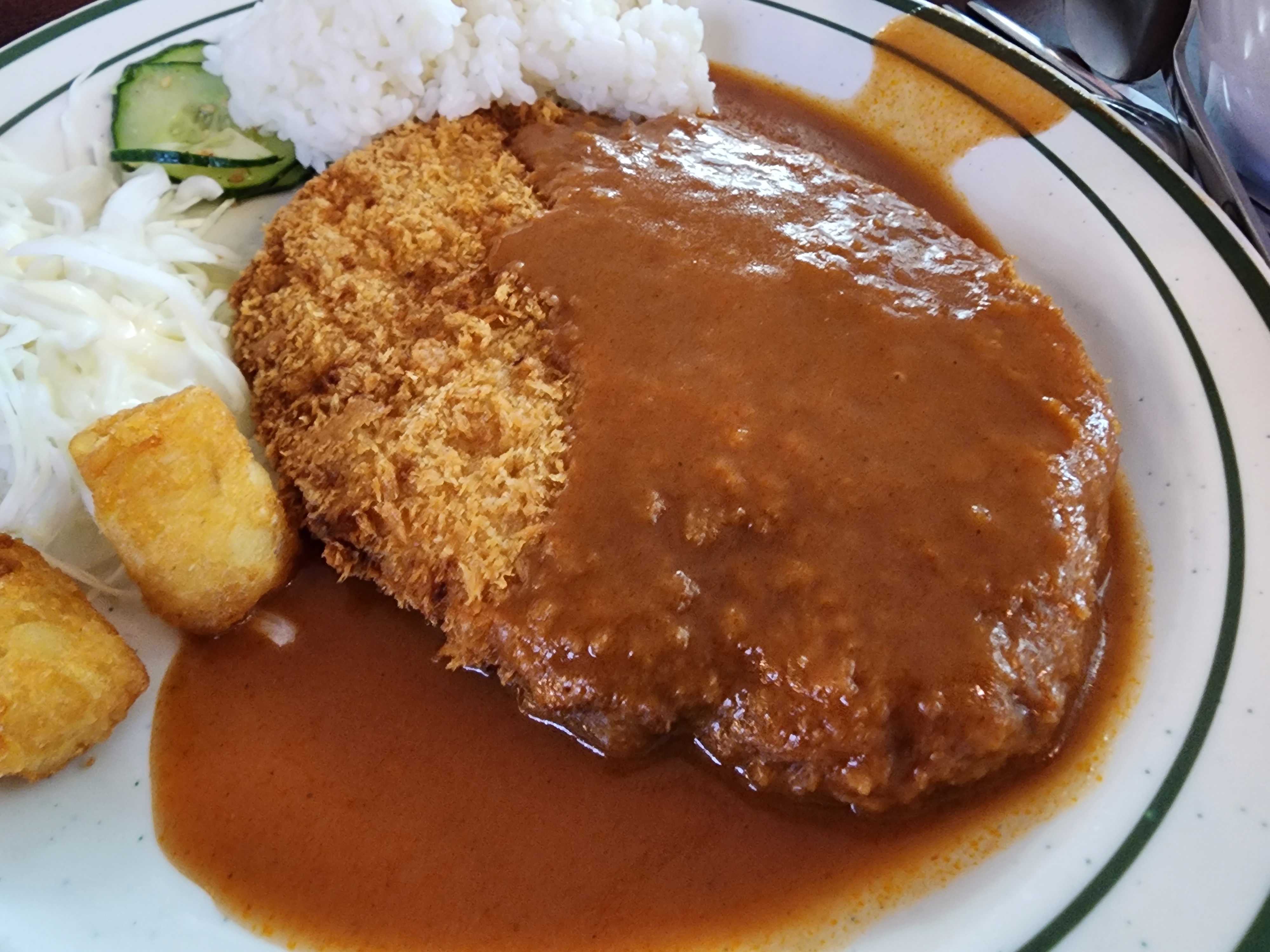  인천공항 제1여객터미널 맛집! 푸드코트 아워홈 돈까스 국수