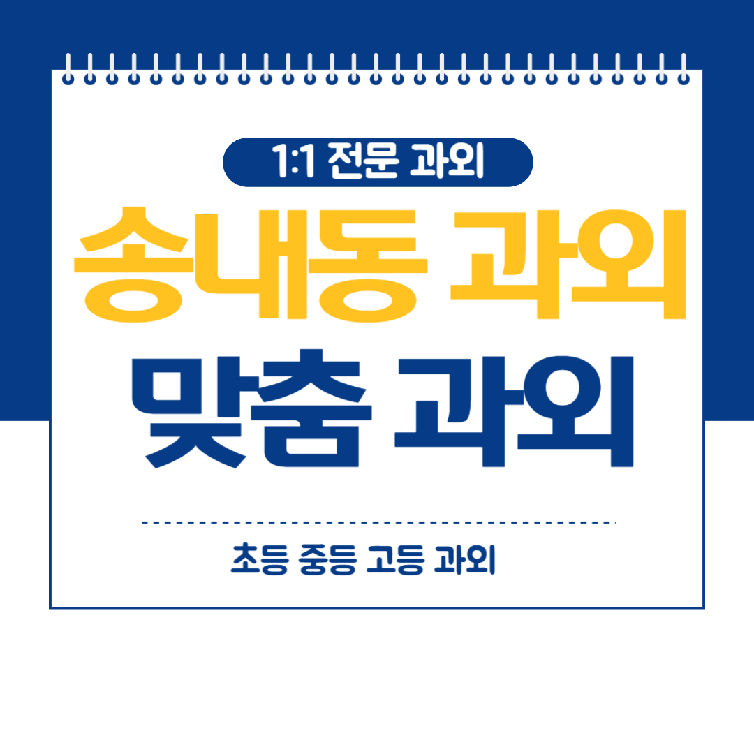  부천 송내 영수과외 중등 고등 국어 과학 화상 방문과외