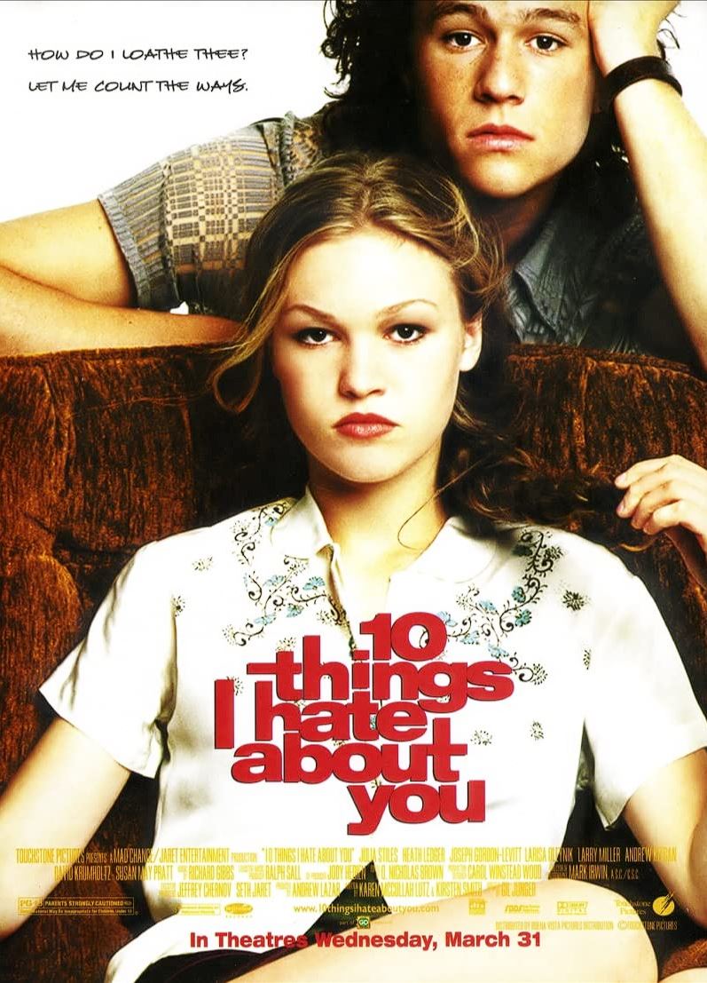  내가 널 사랑할 수 없는 10가지 이유 10Things I Hate About You, 1999