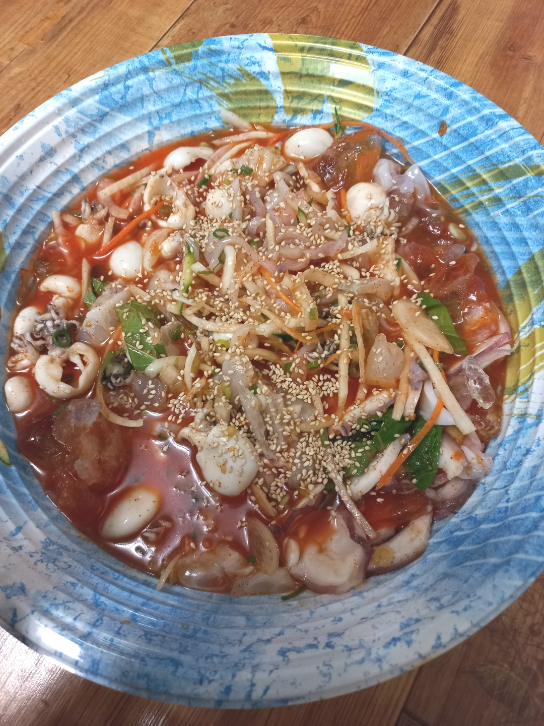  트레이더스 물회 먹어보기