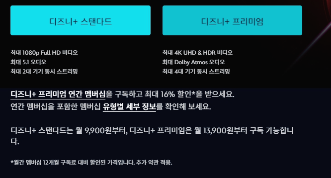디즈니 플러스 이용권 프로모션 혜택 정리
