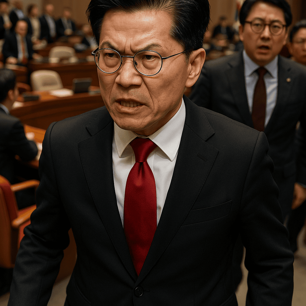김문수, 의총 중 퇴장! 권영세와 충돌…국민의힘 단일화 갈등 파국 치닫나