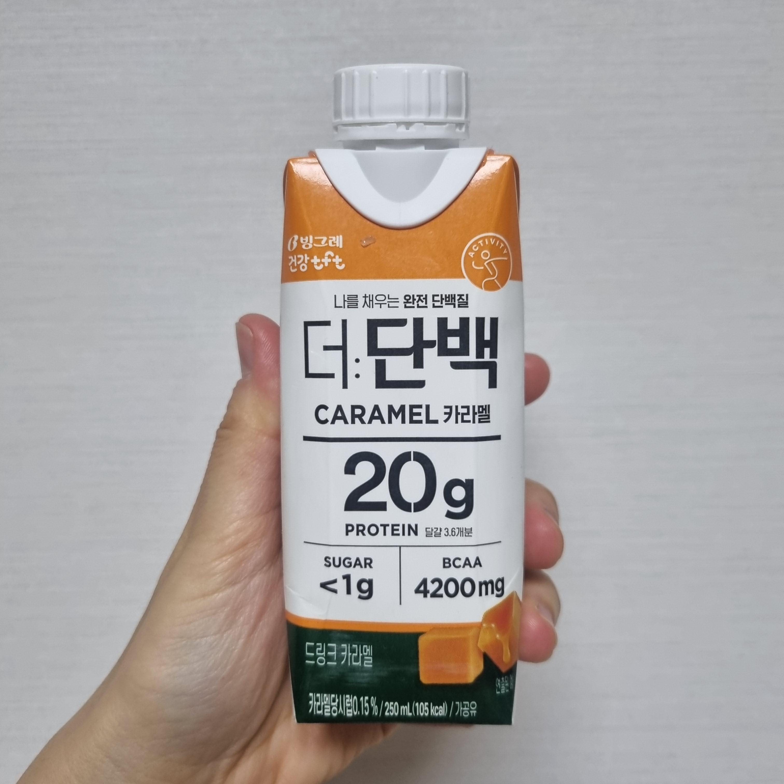 빙그레 더단백 카라멜맛