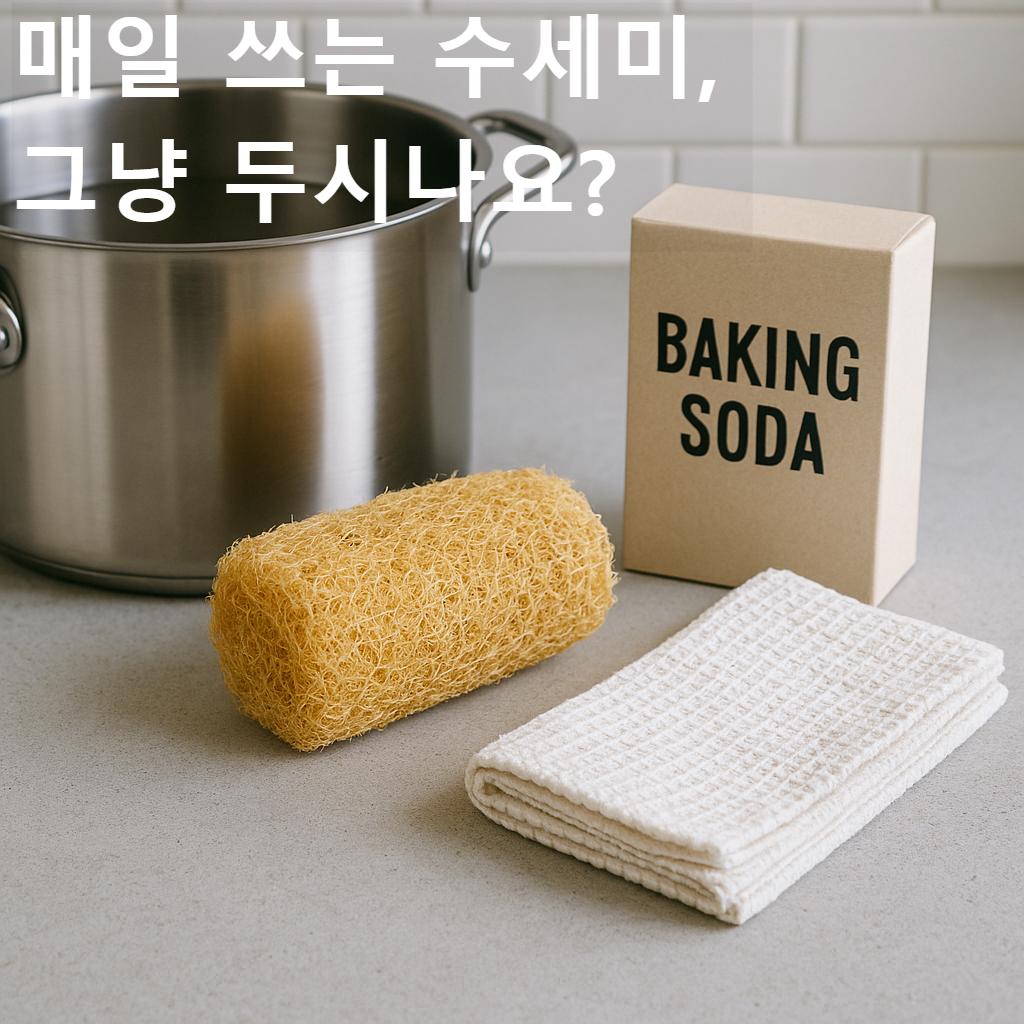 수세미 삶는 법과 보관 팁