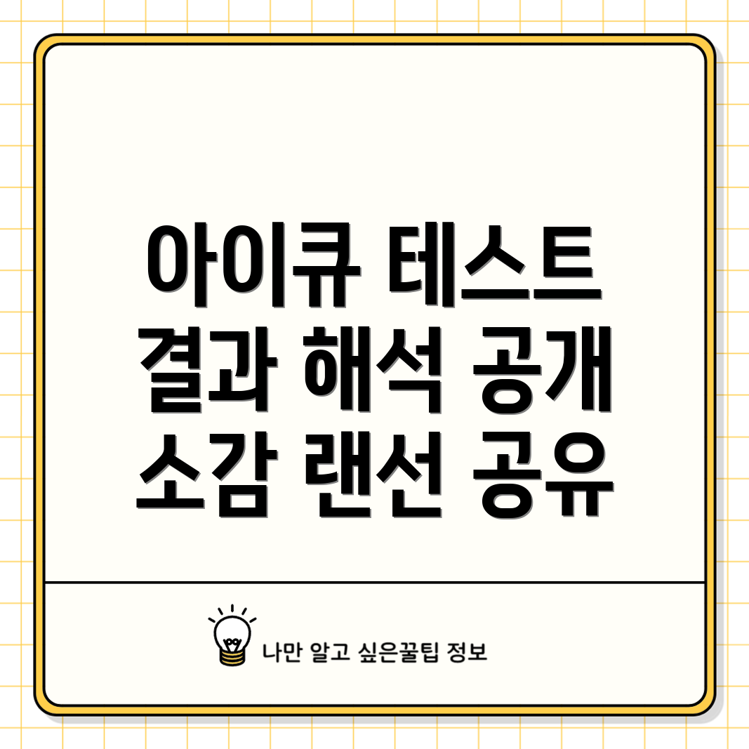 아이큐 테스트