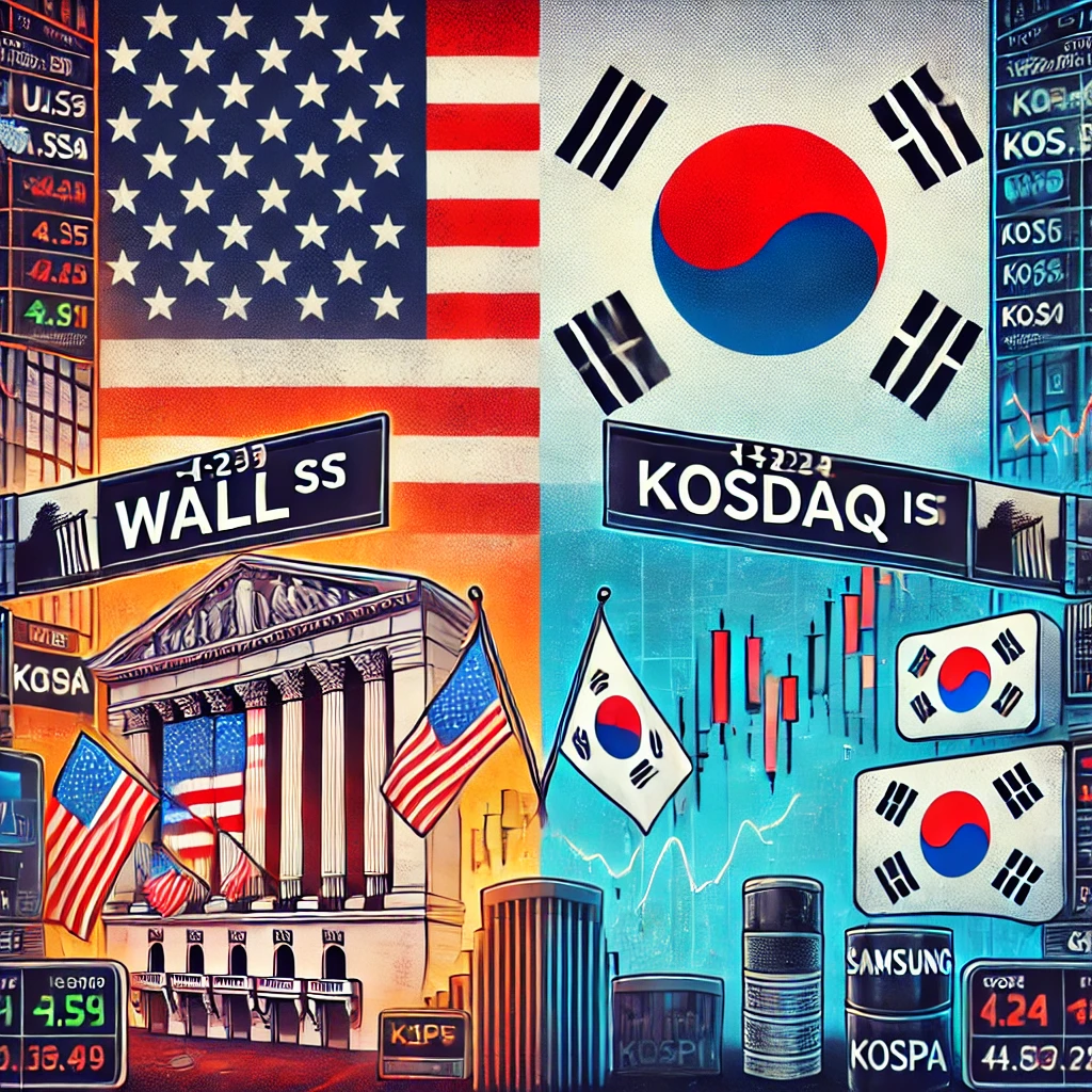 미국 주식 vs. 🇰🇷 한국 주식