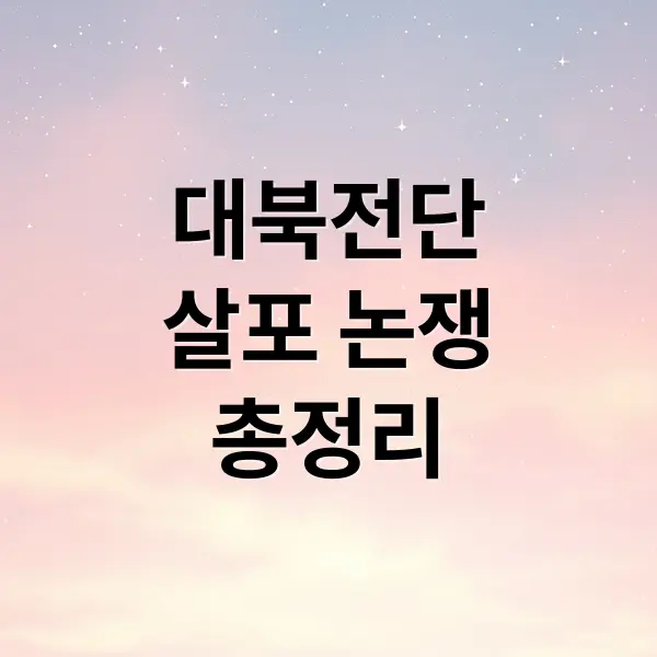 대북전단 살포, 논쟁의 심층 분석