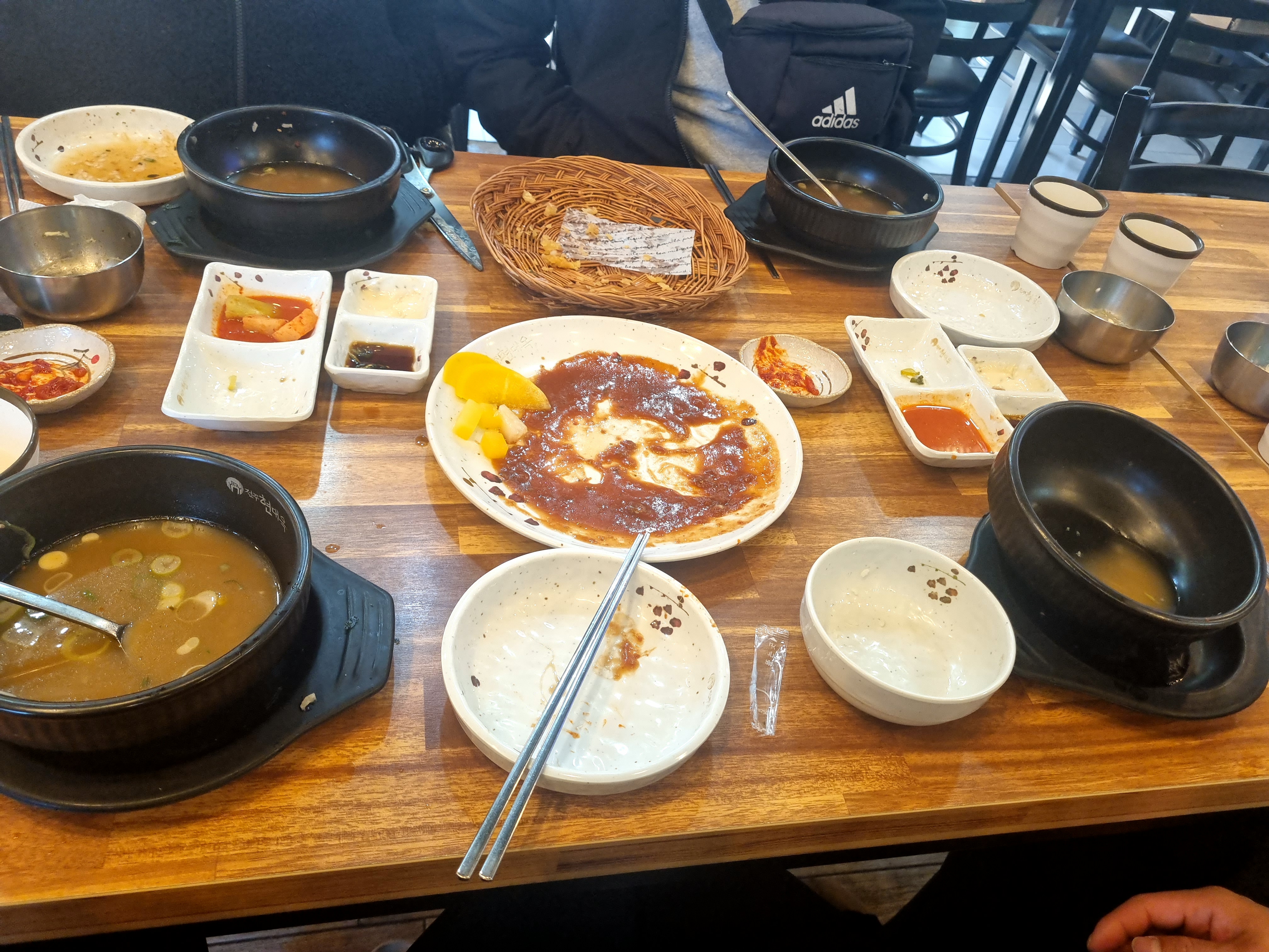 천안두정동식당 전주현대옥콩나물국밥