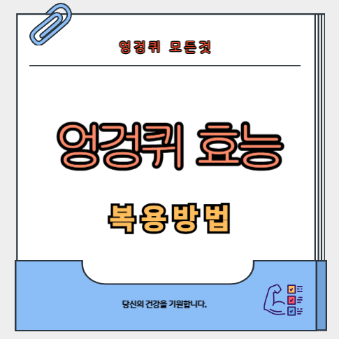 엉겅퀴-효능
