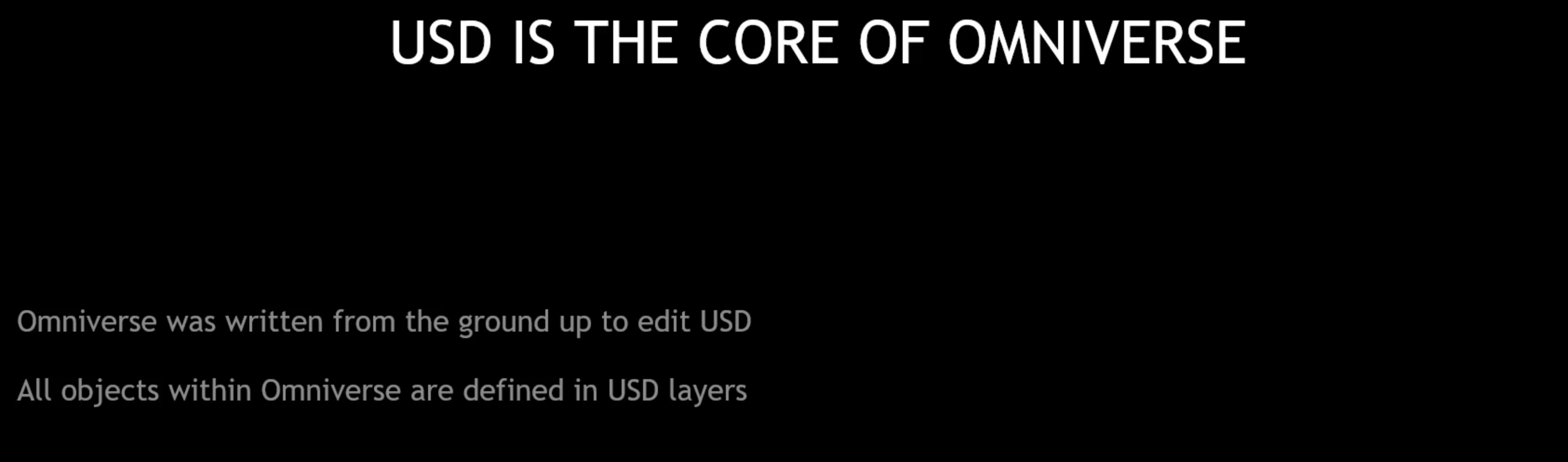 Usd universal scene description 