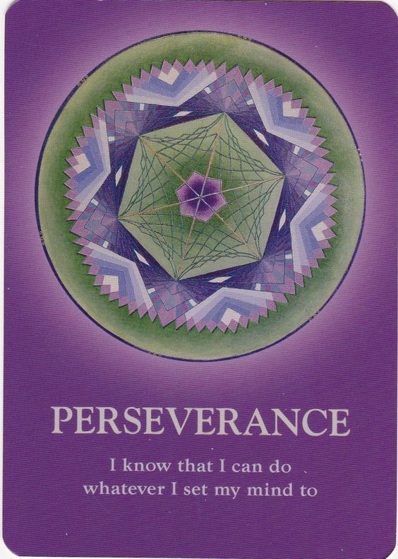 The Soul&#39;s Journey Lesson Cards Perseverance 인내 해석
