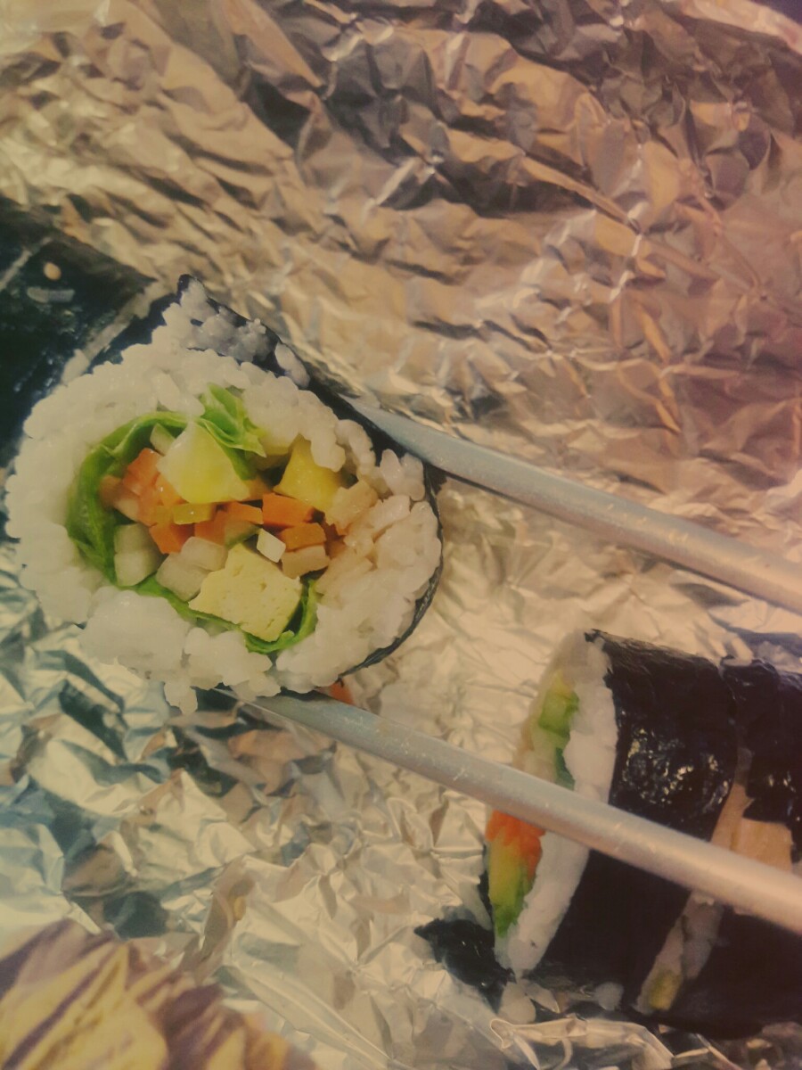 아름다운 김밥 이미지