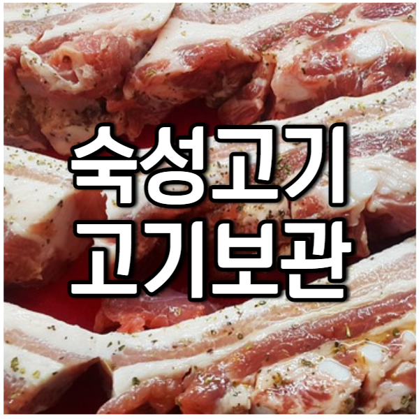 숙성고기-고기보관-방법