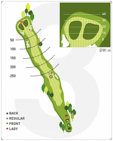 천안상록CC 남 코스 3번 홀