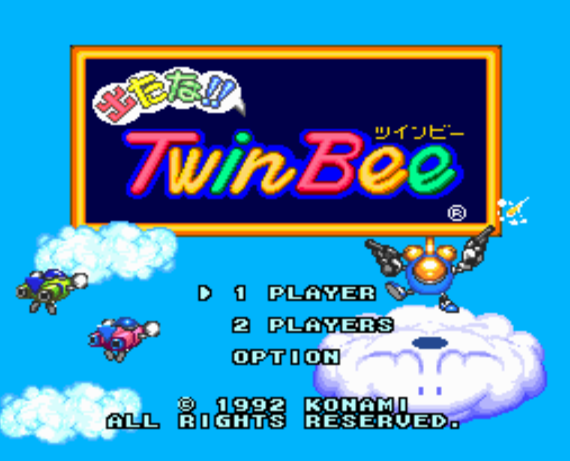  出たな!!ツインビー (PC 엔진 - PCE - PC-Engine - PCエンジン) 롬파일 다운로드