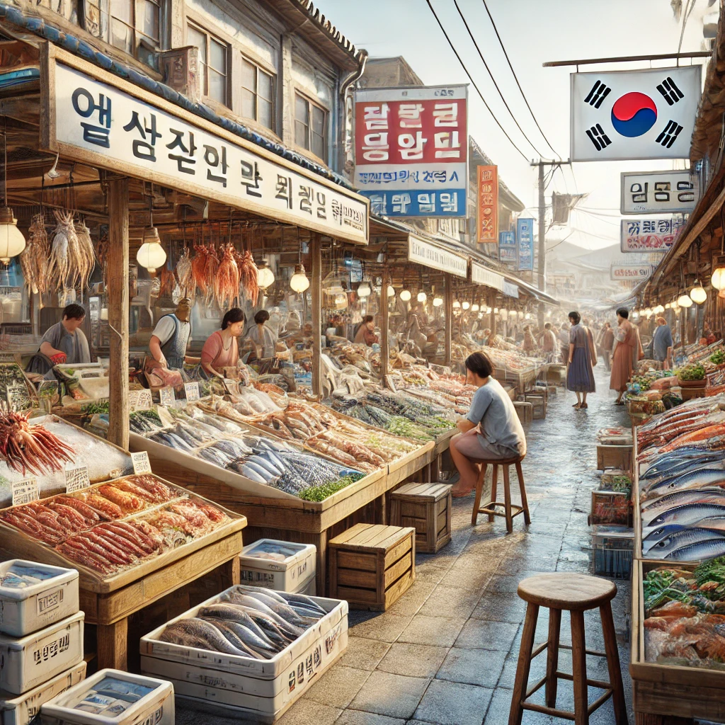 죽도시장 해산물 맛집 투어