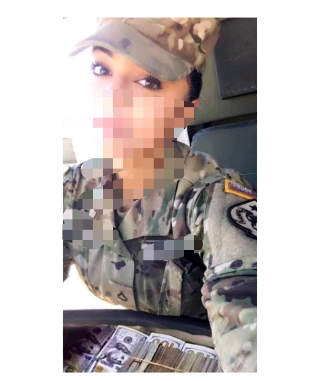  이라크 파병 미군장교 사칭 사기 수법