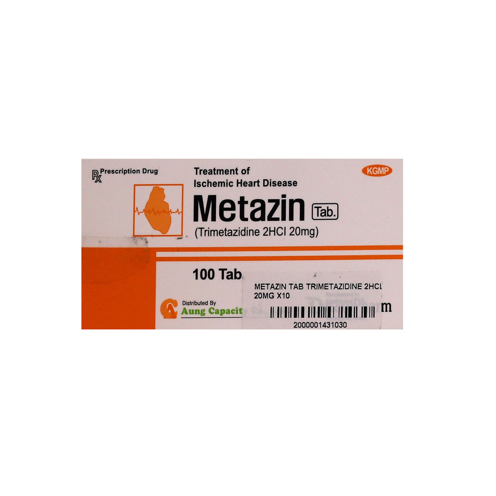  Understanding Metazin Tab(Trimetazidine) : A Comprehensive Guide