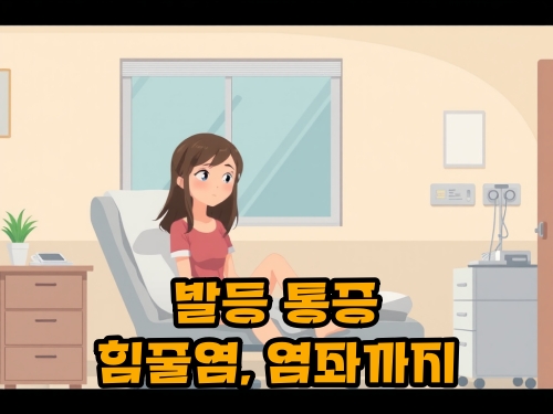 발등-통증-원인-증상-대책