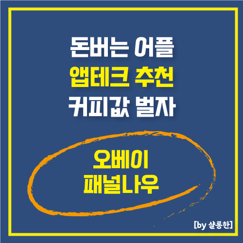  재택알바 간단하게 돈버는어플 앱테크 설문조사 2가지 추천 - 오베이, 패널나우