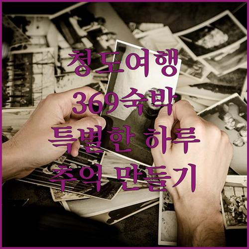 청도 가볼만한 곳! 청도 369에서 
