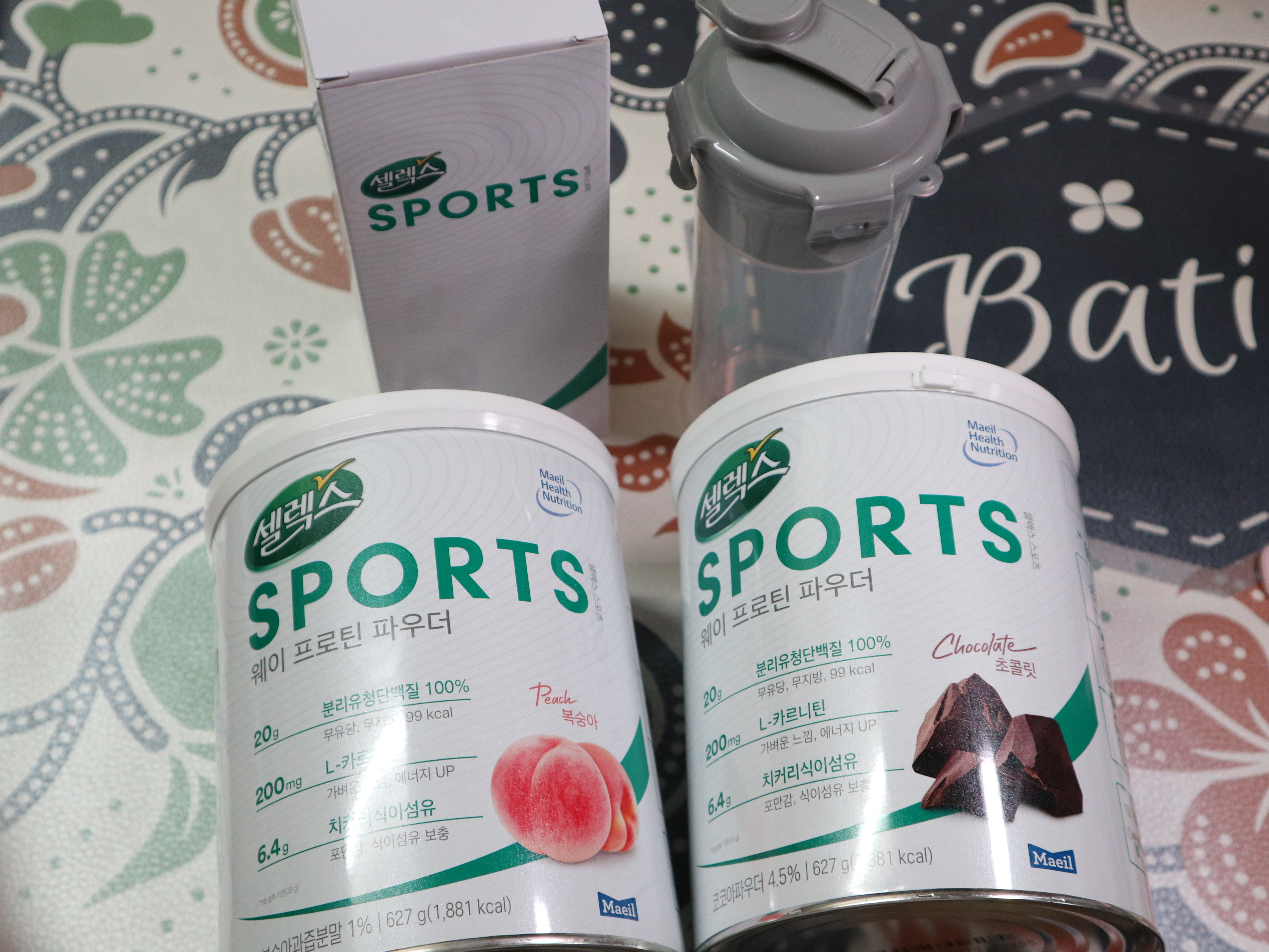 셀렉스 유청단백질 복숭아 맛있어요...! ? 11