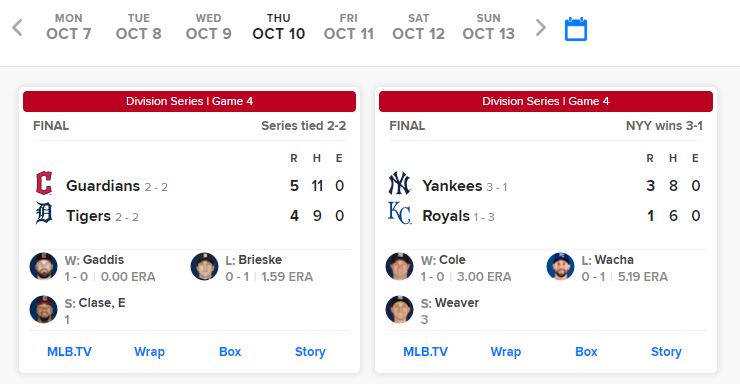 2024 MLB 메이저리그 포스트시즌 경기 일정과 방식