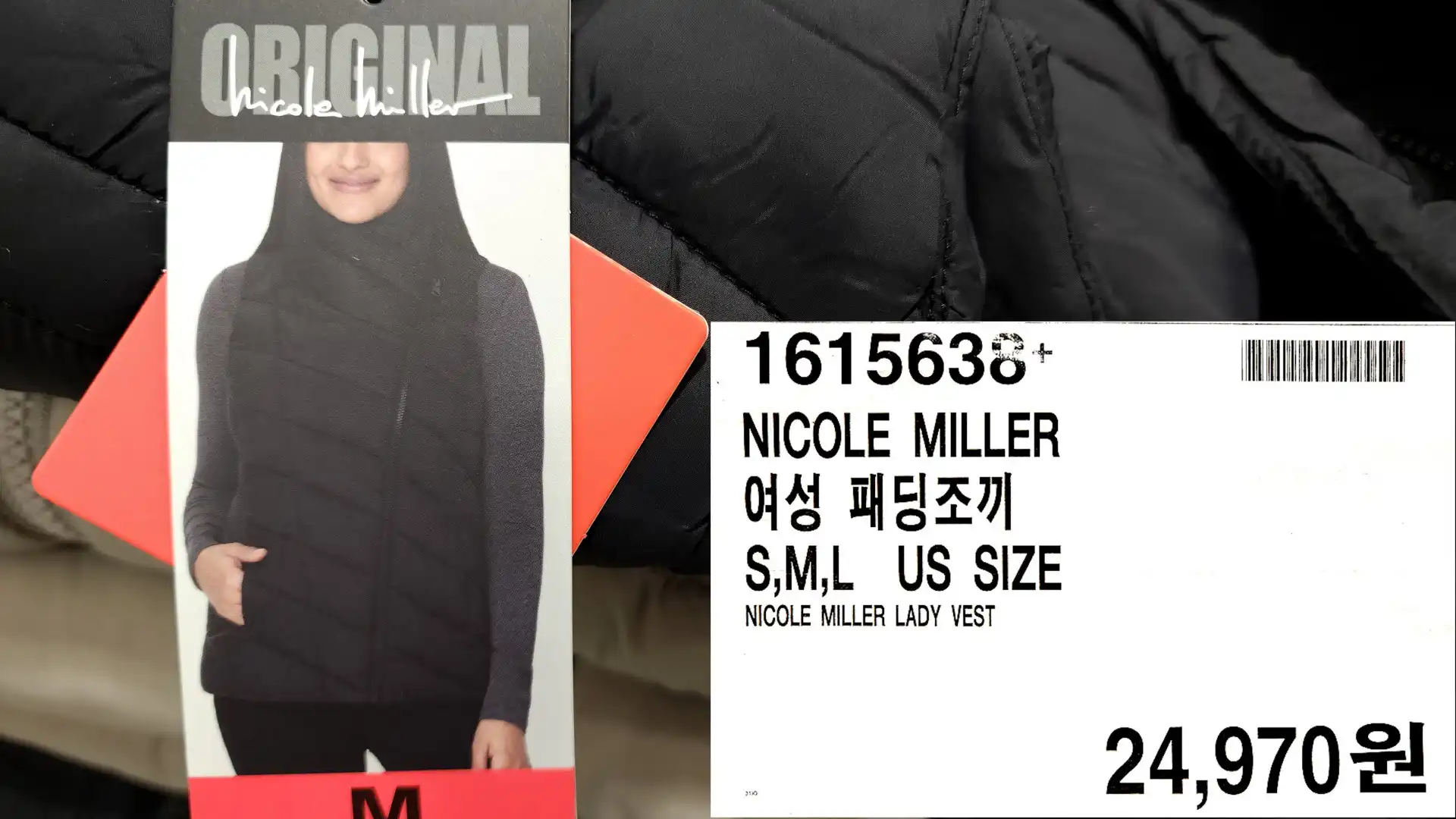 NICOLE MILLER
여성 패딩조끼
S&#44;M&#44;L US SIZE
NICOLE MILLER LADY VEST
24&#44;970원