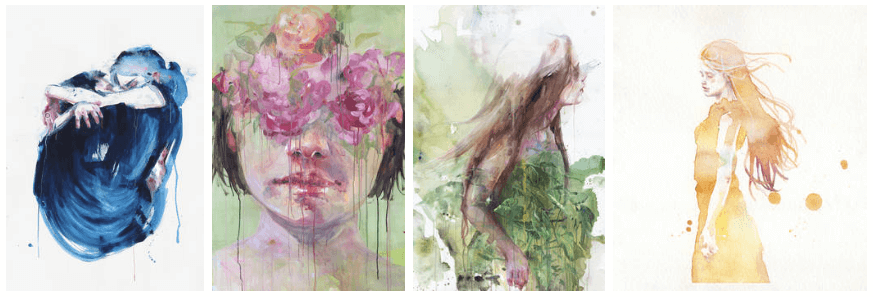 Agnes Cecile 작품