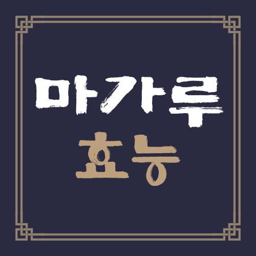 마가루 효능