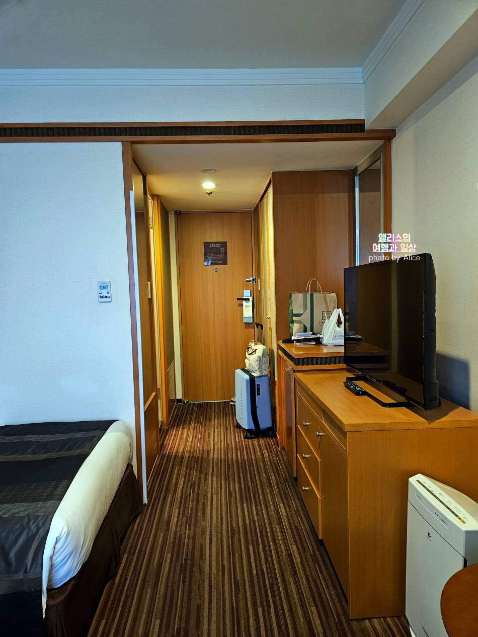 하카타역 근처 아나 크라운 플라자 후쿠오카 호텔 스탠다드룸 트윈룸