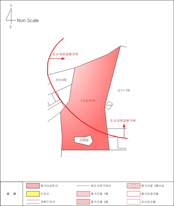 수원지방법원2022타경72634 임도(등산로)전경