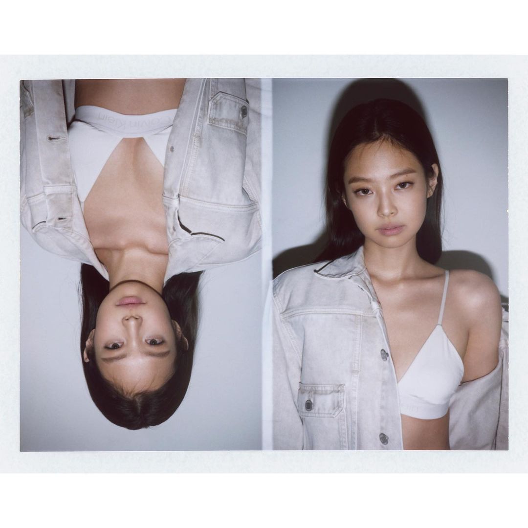  블랙핑크 제니 캘빈클라인 2022 언더웨어 화보 사진