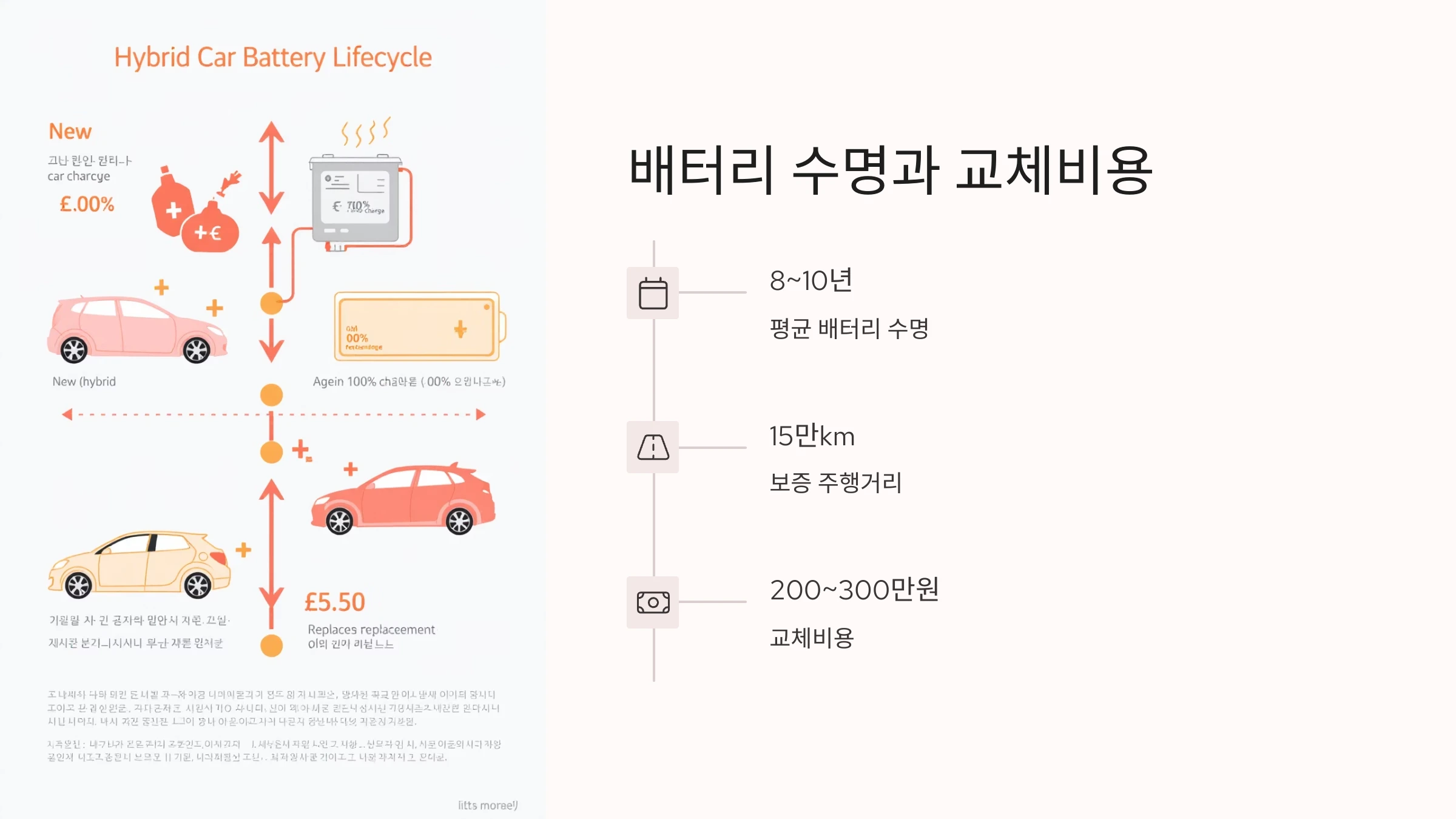배터리 수명과 교체비용
