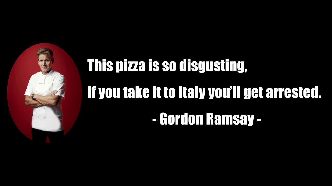 요리에 대한 고든 램지 쉐프(Gordon Ramsay)의 재미있는 명언(Quotes)과 모욕(Insults) 모음