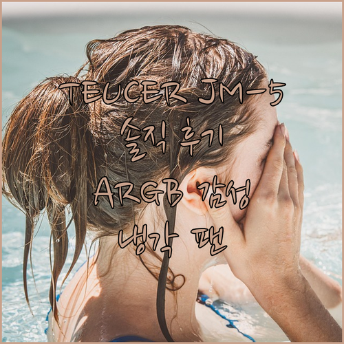 TEUCER JM-5 냉각 팬 솔직 
