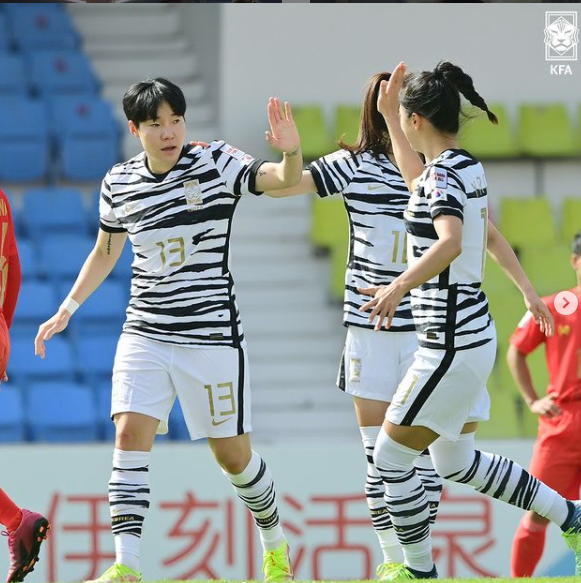 2022년2월3일 한국 필리핀 여자축구 중계 여자 아시안컵 4강