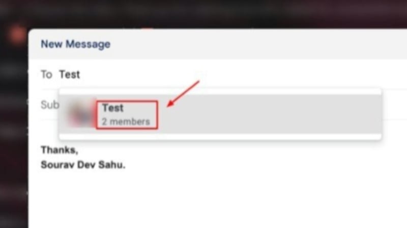 Google 연락처에 이메일 라벨 만들기