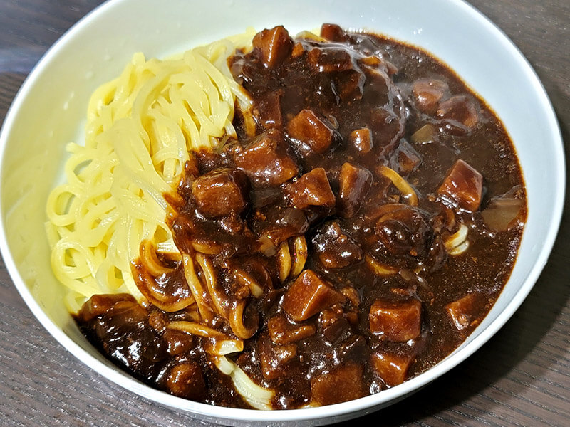 풀무원 직화 짜장면