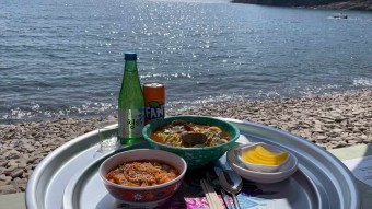  바지락 라면