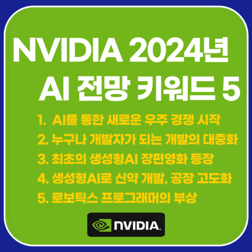 엔비디아(NVIDIA) 2024년 AI 전망