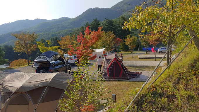 남양주 팔현계곡, '해자연캠핑장' 미리보기