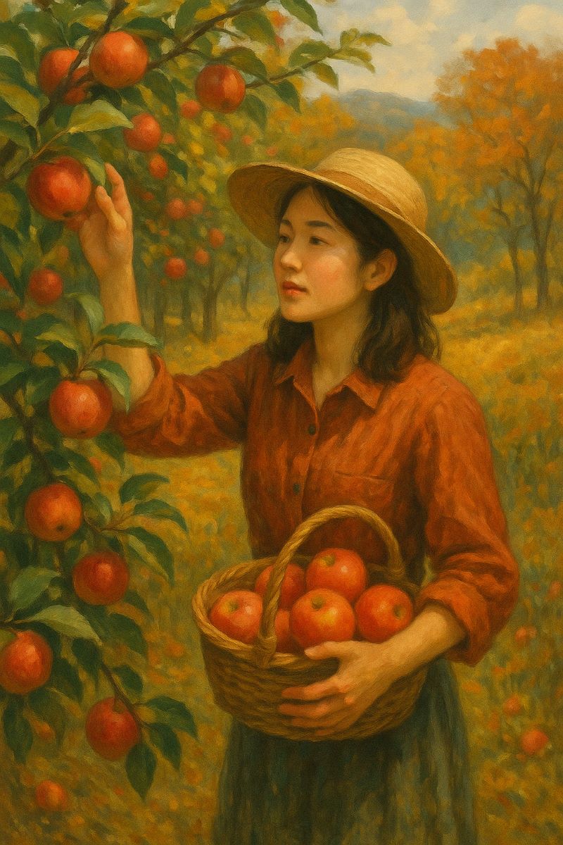 과일을 수확하는 꿈 해몽 – 노력의 결실