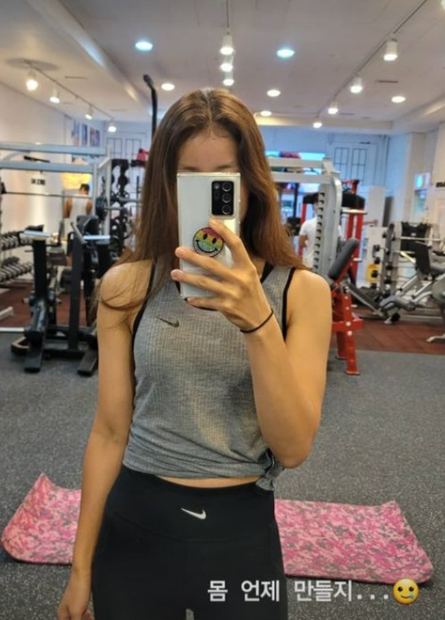  이시영,  169cm - 48kg인데 "몸 언제 만들지" 배부른 고민!